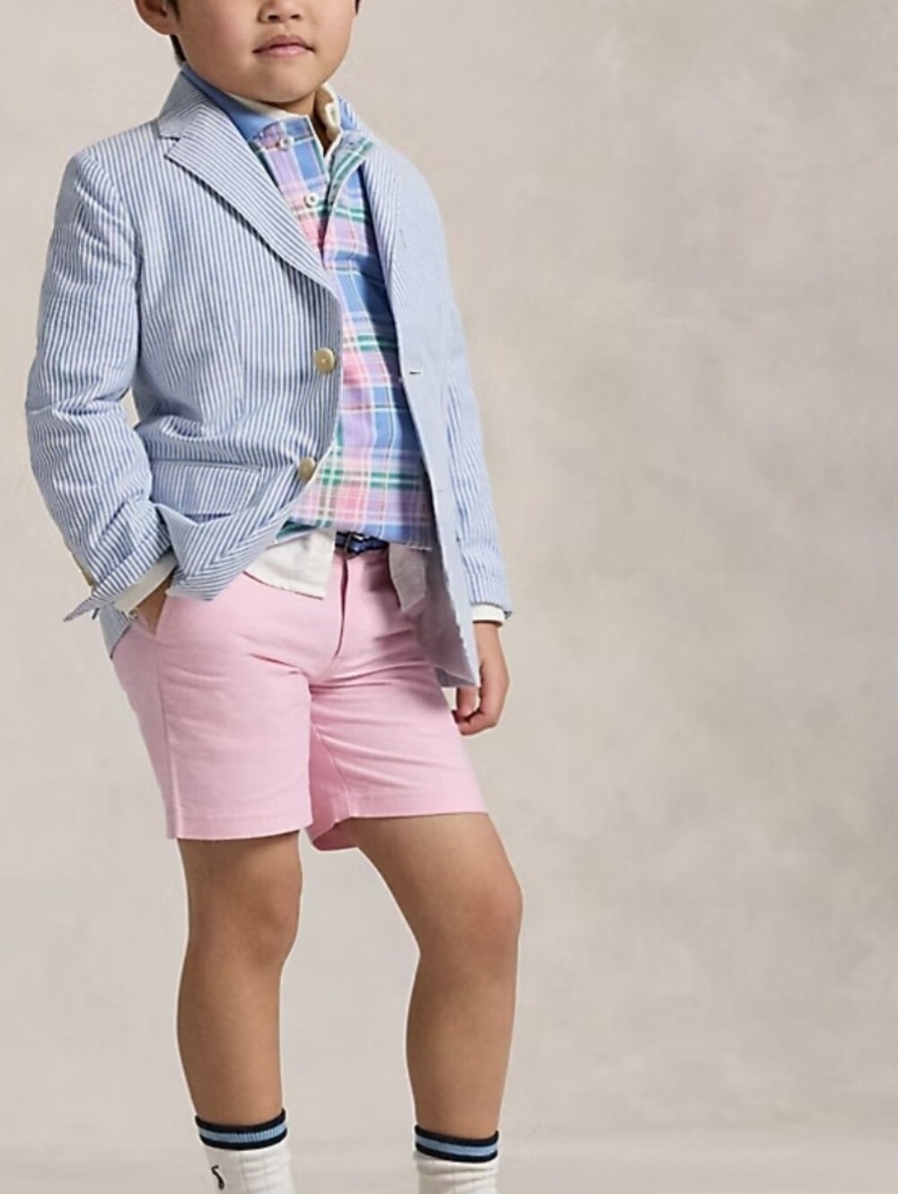 Polo Ralph Lauren Toddler Linen Seersucker Blazer (3/3T)